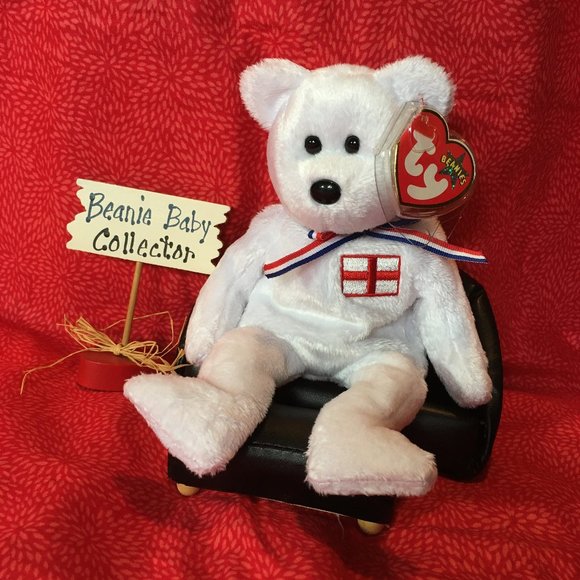 TY Beanie Babies ENGLAND UK Exclusive RARE 👀✨ - Picture 2 of 11
